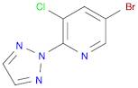 5-bromo-3-chloro-2-(2H-1,2,3-triazol-2-yl)pyridine