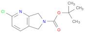 tert-butyl 2-chloro-5H-pyrrolo[3,4-b]pyridine-6(7H)-carboxylate