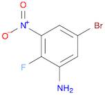 3-Amino-5-bromo-2-fluoronitrobenzene