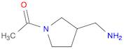 1-(3-Aminomethyl-pyrrolidin-1-yl)-ethanone