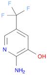 2-Amino-5-(trifluoromethyl)pyridin-3-ol