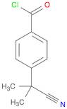 Benzoyl chloride, 4-(1-cyano-1-methylethyl)- (9CI)