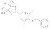 2-(4-(Benzyloxy)-3,5-difluorophenyl)-4,4,5,5-tetramethyl-1,3,2-dioxaborolane