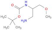 Carbamic acid, [2-amino-1-(methoxymethyl)ethyl]-, 1,1-dimethylethyl ester