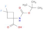 1-{[(tert-butoxy)carbonyl]amino}-3,3-difluorocyclobutane-1-carboxylic acid