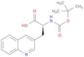 (2S)-2-{[(tert-butoxy)carbonyl]amino}-3-(quinolin-3-yl)propanoic acid