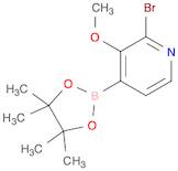 2-Bromo-3-methoxy-4-(4,4,5,5-tetramethyl-1,3,2-dioxaborolan-2-yl)pyridine