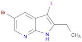 5-Bromo-2-ethyl-3-iodo-1H-pyrrolo[2,3-b]pyridine