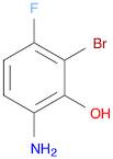 3-Bromo-4-fluoro-2-hydroxyaniline