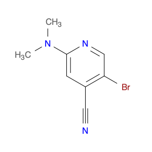 5-broMo-2-(diMethylaMino)isonicotinonitrile