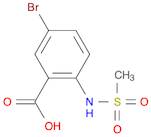 5-broMo-2-MethanesulfonaMidobenzoic acid