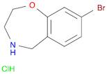 8-bromo-2,3,4,5-tetrahydro-1,4-benzoxazepine hydrochloride