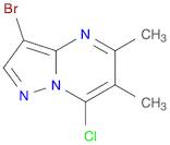 3-BroMo-7-chloro-5,6-diMethylpyrazolo[1,5-a]pyriMidine