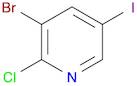 3-BROMO-2-CHLORO-5-IODOPYRIDINE