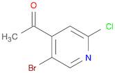 1-(5-Bromo-2-chloropyridin-4-yl)ethanone