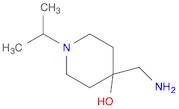 4-Piperidinol,4-(aminomethyl)-1-(1-methylethyl)-(9CI)