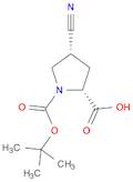 (2R,4R)-1-(tert-butoxycarbonyl)-4-cyanopyrrolidine-2-carboxylic acid