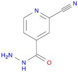 4-Pyridinecarboxylicacid,2-cyano-,hydrazide(9CI)