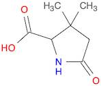 3,3-dimethyl-5-oxopyrrolidine-2-carboxylic acid