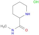 N-Methyl-2-piperidinecarboxamide Hydrochloride