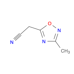 (3-Methyl-1,2,4-oxadiazol-5-yl)acetonitrile