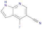 4-fluoro-1H-pyrrolo[2,3-b]pyridine-5-carbonitrile