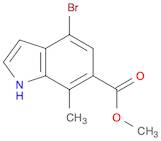 4-BroMo-7-Methyl-indole-6-carboxylic acid Methyl ester