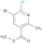 methyl 5-bromo-6-chloro-2-methylpyridine-3-carboxylate