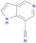 1H-Pyrrolo[3,2-c]pyridine-7-carbonitrile