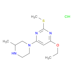 4-Ethoxy-6-(3-Methyl-piperazin-1-yl)-2-Methylsulfanyl-pyriMidine hydrochloride