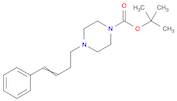 4-((E)-4-Phenyl-but-3-enyl)-piperazine-1-carboxylic acid tert-butyl ester