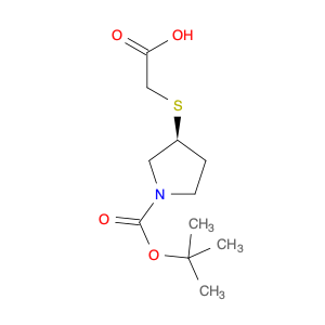 (S)-3-CarboxyMethylsulfanyl-pyrrolidine-1-carboxylic acid tert-butyl ester