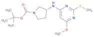 (R)-3-(6-Methoxy-2-Methylsulfanyl-pyriMidin-4-ylaMino)-pyrrolidine-1-carboxylic acid tert-butyl ...