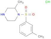 2-Methyl-1-(toluene-3-sulfonyl)-piperazine hydrochloride