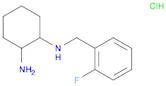 N-(2-Fluoro-benzyl)-cyclohexane-1,2-diamine hydrochloride