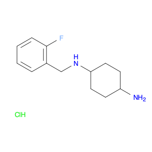 N-(2-Fluoro-benzyl)-cyclohexane-1,4-diamine hydrochloride