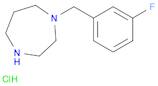 1-(3-Fluoro-benzyl)-[1,4]diazepane hydrochloride