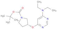 (R)-3-(6-DiethylaMino-pyriMidin-4-yloxy)-pyrrolidine-1-carboxylic acid tert-butyl ester