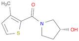 ((R)-3-Hydroxy-pyrrolidin-1-yl)-(3-methyl-thiophen-2-yl)-methanone