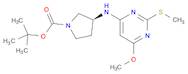 (S)-3-(6-Methoxy-2-Methylsulfanyl-pyriMidin-4-ylaMino)-pyrrolidine-1-carboxylic acid tert-butyl es…