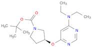 (S)-3-(6-DiethylaMino-pyriMidin-4-yloxy)-pyrrolidine-1-carboxylic acid tert-butyl ester