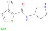 3-Methyl-thiophene-2-carboxylic acid (S)-pyrrolidin-3-ylamide hydrochloride