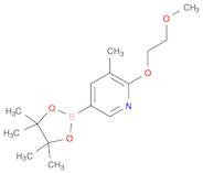 2-(2-Methoxyethoxy)-3-Methyl-5-(4,4,5,5-tetraMethyl-1,3,2-dioxaborolan-2-yl)pyridine