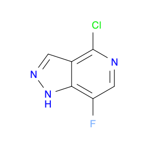 4-chloro-7-fluoro-1H-pyrazolo[4,3-c]pyridine