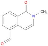 2-Methyl-1-oxo-1,2-dihydroisoquinoline-5-carbaldehyde