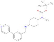 tert-butyl Methyl(4-((3-(pyridin-4-yl)benzyl)aMino)cyclohexyl)carbaMate