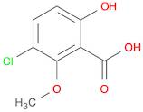 3-chloro-6-hydroxy-2-methoxybenzoic acid