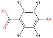 4-Hydroxybenzoic Acid-d4