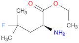 (S)-Ethyl 2-amino-4-fluoro-4-methylpentanoate