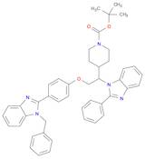 1-Piperidinecarboxylic acid, 4-[1-(2-phenyl-1H-benziMidazol-1-yl)-2-[4-[1-(phenylMethyl)-1H-benziM…